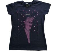 Ladies David Bowie Dots Official T-Shirt Womens
