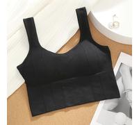 Ladies Deep Neck Strapless Bra Backless Yoga for top Ladies Deep | Deep Neck Underwear Thin Summer Bra Seamless Gym Wear Solid Color Suspender Women Athletic Lingerie