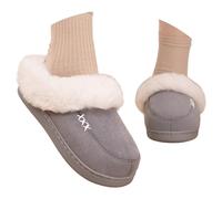 Ladies' Deluxe Fluffy Slippers Christmas/Halloween Holiday Festive Pattern Cute Animal/Funny Prints Solid Color Plush House Slides Merchandise Gift Winter