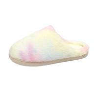 Ladies' Deluxe Fluffy Slippers Memory Foam Guest Funny Fuzzy for Women Winter Animal Indoor And Outdoor Halloween/Christmas Printed