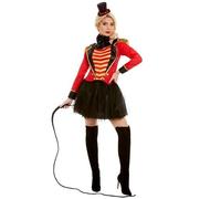 Ladies Deluxe Ringmaster The Greatest Show Fancy Dress Costume