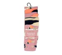 Ladies Design Socks Assorted Styles UK 4-7 5 PK