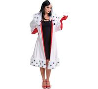 Ladies Disney Villains Cruella Classic Costume