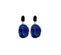 Ladies earrings Blue Irregular Pendant Earrings Gift Accessories For Women Fashion Jewelry Earrings