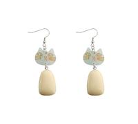Ladies earrings Cute Mysterious Cat Earrings For Women Resin Long Pendant Cute Dating Festive Party Banquet Jewelry Earrings