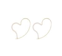 Ladies earrings Fashion Jewelry Exaggerated Love Simulation Pearl Earrings Exquisite Earrings Ear Earrings For Women Earrings