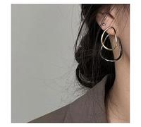Ladies earrings Irregular Curve Water Drop Oval Earrings Earrings Earrings