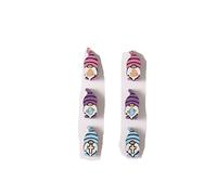 Ladies Earrings Pancake Earrings | Breakfast Food Dangles, Mini Buttermilk Stack with Mapel Syrup, Perfect for Brunch Earrings-167