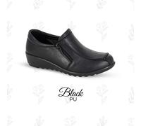 Ladies EEE Wide Shoes Boulevard Comfort Padded Smart Office Nursing Casual Fit
