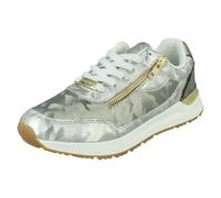 Ladies Elle Sport Fashionable Lace-up Metallic Comfy Trainers F7R383