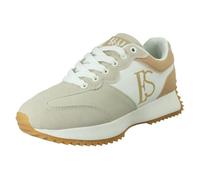 Ladies Elle Sport Slight Wedge Lace Up Trainers F7327 - Nude Synthetic - UK Size 7 - EU Size 40 - US Size 9