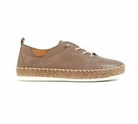 Ladies Evie Taupe Leather Shoe