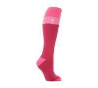 Heat Holders - Ladies Womens 2.3 tog Knee Length Thick Striped Thermal Ski Socks