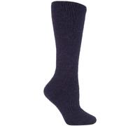 Heat Holders Socks Ladies Extra Long Thick Winter Thermal Knee High 2.7 TOG Wool Rich Purple UK 4-8