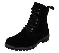 Ladies F5R1206 By Spot On Lace Up Ankle Boot Retail Price £29.99