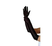 Ladies Fancy Dress Prom Wedding Burlesque Opera Black Red Green White Gloves