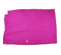 Ladies Fashion Big Large Maxi Long Wide Plain Viscose Scarf Hijab Shawl Wrap Sarong (Fuchsia)