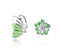 Ladies Fashion Butterfly 925 Epoxy Resin Sweet Creative Jewelry High-end earrings