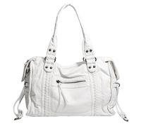 Ladies Fashion Handbag - Retro Crossbody Bag PU Leather Single Shoulder Bag Large Capacity Top Handle Bag for Women School Travel Work Shopping Daily