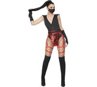 Ladies Fever Scarlet Ninja Costume