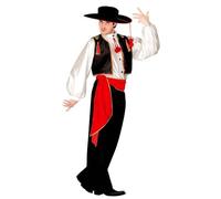 Ladies Flamenco Dancer Costume Medium UK 10-12 for Spanish Spain Fancy Dress