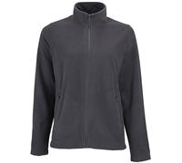 Ladies Fleece SOLs BLACK GREY RED or BLUE Womens Long Sleeve Jacket