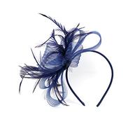 Ladies Flowers Fascinators Feather Hat Veil Hair Headband Fashion Bridal Wedding Vintage Hair Costume Accessories Hair Clip Headwear Tea Party Flower Bowler Hat Headpiece Dress up Banquet Party