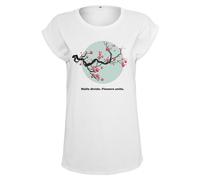Ladies Flowers Unite Tee T-Shirt Top Women Top Cotton Jersey