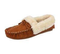 Ladies Four Seasons Moccasin Style Slippers Kay