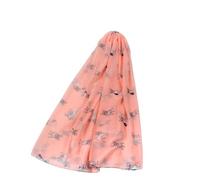 Ladies French Bulldog design scarf, lightweight cotton mix fabric in choice of styles and colours, a lovely Dog lover novelty gift and stocking filler (Black, white & pink dog on pink)