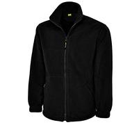 Ladies Full Zip Classic Fleece Jackets Sizes 8 to 30 by MIG - Suitable for Work & Leisure (14 / M - Medium, Black)
