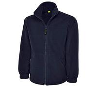 Ladies Full Zip Classic Fleece Jackets Sizes 8 to 30 by MIG - Suitable for Work & Leisure (14 / M - Medium, Navy Blue)
