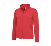 Uneek UC613 Ladies Classic Soft Shell Jacket Red M Colour: Red, Size: M
