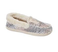 Ladies Fur Moccasins Slippers New Faux Sheepskin Memory Foam Warm Winter Shoes Cream Salma 7