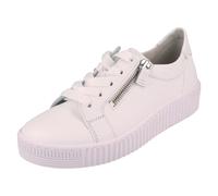 Ladies Gabor 63.334 Casual Lace Up Trainers With Side Zips