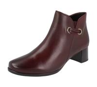 Ladies Gabor - 72.827 Venice Leather Ankle Boots 4.5 cm Block Heel