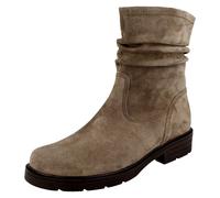 Ladies Gabor -74.655 Suede Slouch Ankle Boots With A 2 CM Block Heel