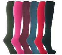 Ladies Gentle Grip Top Wellington Boot Socks/Welly Socks UK Size 4-8 Eur 37-41