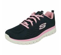 Ladies Get Connected Casual Lace Up Trainers By Skechers Retail Price £33.99