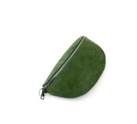 Ladies Girls Fashion Suede Effect Leather Bum/Waist Bag, Women's Sling Bag (Army Green)