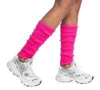 Ladies Girls Leg Warmers Neon UV 80s Dance Fancy Dress Costume Accessory