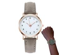 Ladies Glow in The Dark Watch - Retro Glowing in The Dark Wrist Watches | Casual Timekeeping Equipment for Business Trip Outdoor Spa School Beach Vacation Traveling Parties Indoor