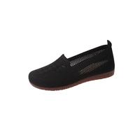 Ladies Gold Shoes Size 7 Women Casual Shoe Solid Color Flat Bottom Round Toe Lightweight Mesh Breathable Comfortable Pale Blue Shoes for Women