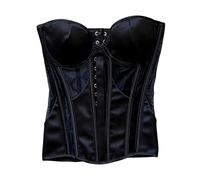 Ladies' Gothic Shapewear, Fashion Bustier with Lace-Up, Overbust Corset Nylon Adjustable Straps Underbust Halloween Slimming Body Shaping Full Length