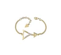 Ladies Guess Gold Plated Iconic 3Angles Bracelet UBB83064-L