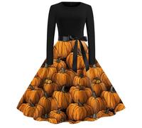 Ladies Halloween Dress Red Party for Women Victorian Gothic Swing Boho Kids Beach Skater Nightgown Toddler Tennis Black Corset Empire Waist Plus Size Costume Fancy Rococo