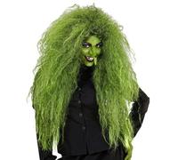 Ladies Halloween Oversized Frise Wig Witch Devil Fancy Dress Hair