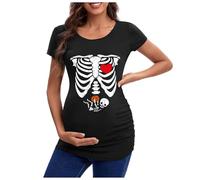Ladies Halloween T Shirt Hillbilly 2024 The and Tshirt for Women Patriotic USA Flag Tee Shirts Pack