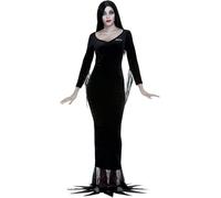 Womens Addams Family Morticia Fancy Dress Costume (Size 12-14)