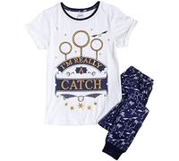 Ladies Harry Potter Pyjama set I'm Really A Catch (UK 8-10) White